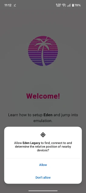 Screenshot of Eden Emulator